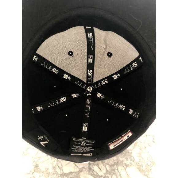 New York Yankees Baseball Cap Hat Official On Field Cap Size 7 1/8 (59Fifty) - Picture 6 of 7